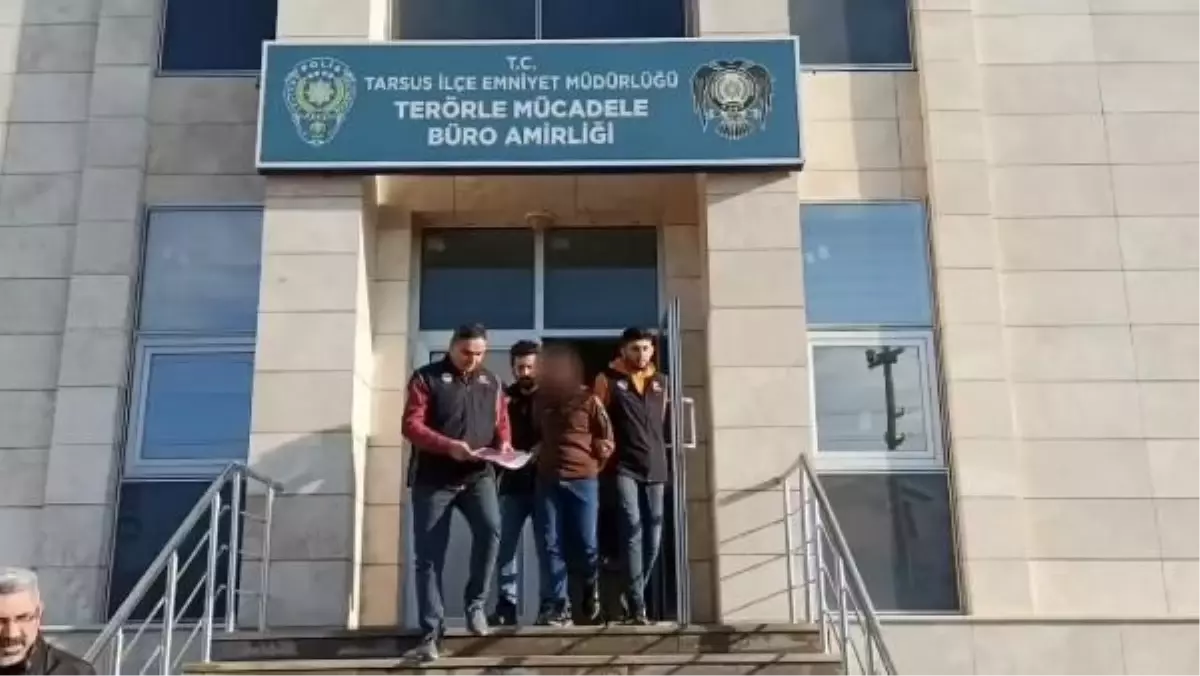 Tarsus'ta PKK/KCK üyesi yabancı uyruklu yakalandı
