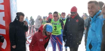 Yüksekova'da düzenlenen Kayaklı Koşu Eleme Yarışmaları başladı