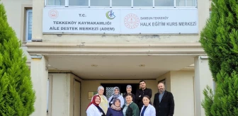 Samsun'da Aile Destek Merkezi Projesi ile Kadınlar Meslek Öğreniyor