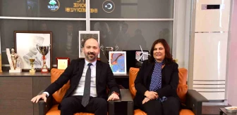 Aydın Büyükşehir Belediye Başkanı Özlem Çerçioğlu, Söke Belediye Başkanı Dr. Mustafa İberya Arıkan ile bir araya geldi