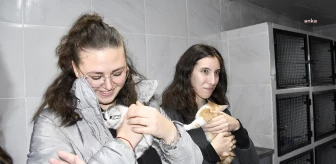 Kuşadası Evcil Hayvan Rehabilitasyon Merkezi Öğrencileri Ağırladı