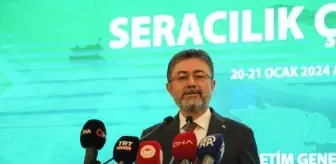 Tarım ve Orman Bakanı Yumaklı: Seracılık sektöründe kayıt dışı sera oranı yüzde 40