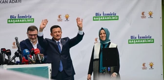 Hamza Dağ, İzmir Büyükşehir Belediye Başkan adayı olarak karşılandı