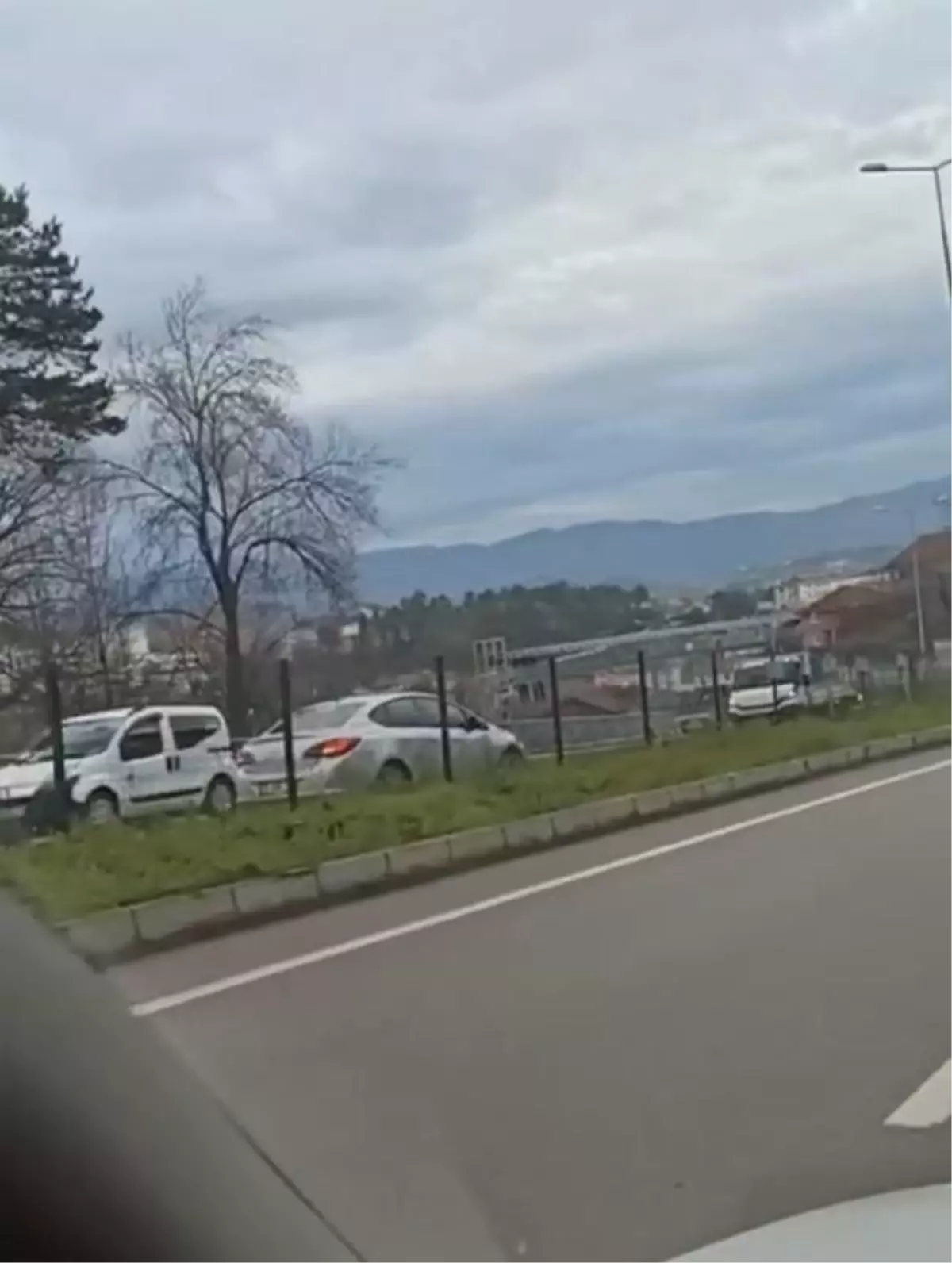 Bartın'da Ters Şeritte İlerleyen Sürücü Tehlike Saçtı
