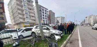 Batman'da refüje çıkan otomobilin sürücüsü yaralandı