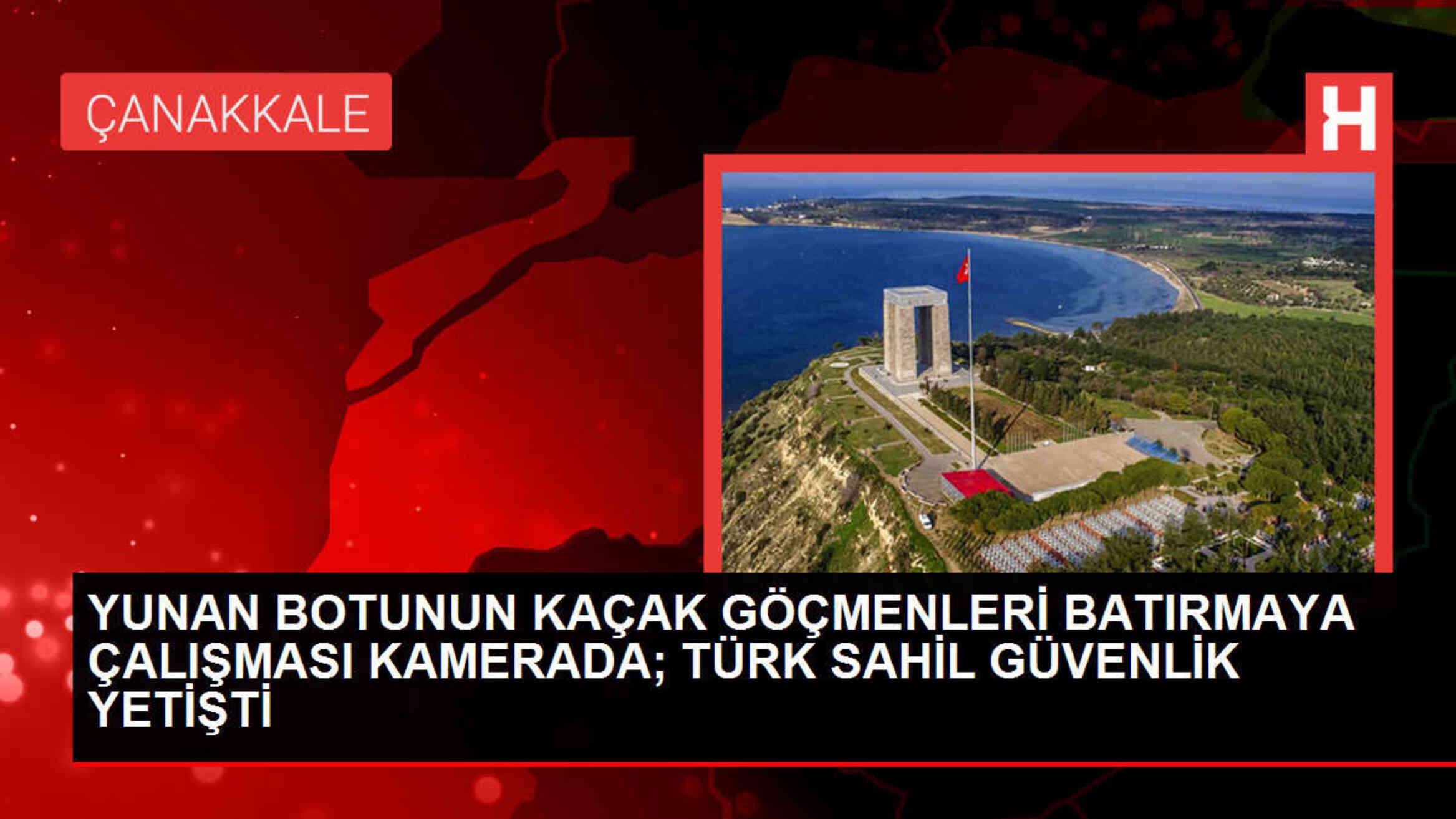 Yunan Sahil Güvenlik Botu Kaçak Göçmenleri Batırmaya Çalıştı