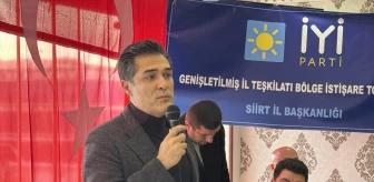 İYİ Parti İstanbul Milletvekili Mehmet Satuk Buğra Kavuncu Siirt'te ziyaretler gerçekleştirdi