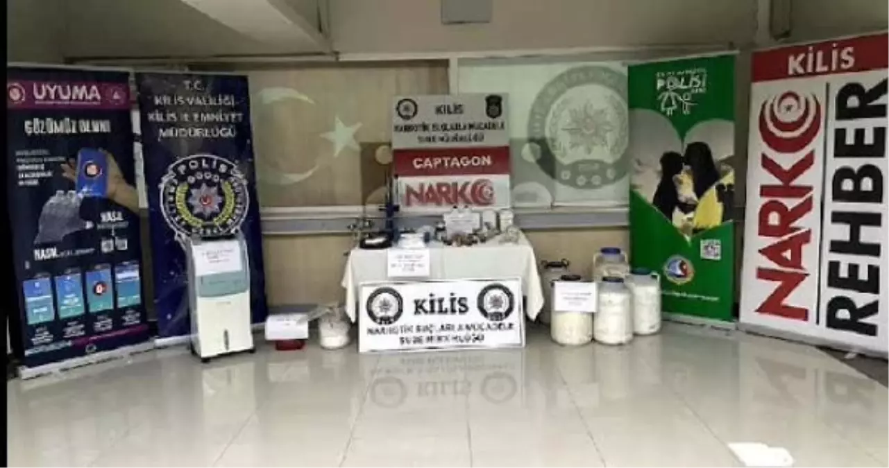 Kilis'te Uyuşturucu Ticareti Yapan 7 Kişi Tutuklandı