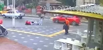 Turgutlu'da Motosiklet Kazası: Yaya ve Sürücü Yaralandı