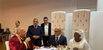 Rize'de Türk-Afrika düğünü