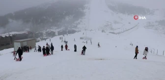 Zigana Kayak Merkezi Karne Tatilinde Yoğun İlgi Görüyor