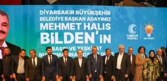 AK Parti Diyarbakır Büyükşehir Belediye Başkan Adayı Halis Bilden için Program Düzenlendi