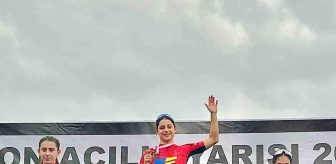 Denizlili Milli Sporcu Buse Ertekin Türkiye Bisiklet Kupası'nda Altın Madalya Kazandı