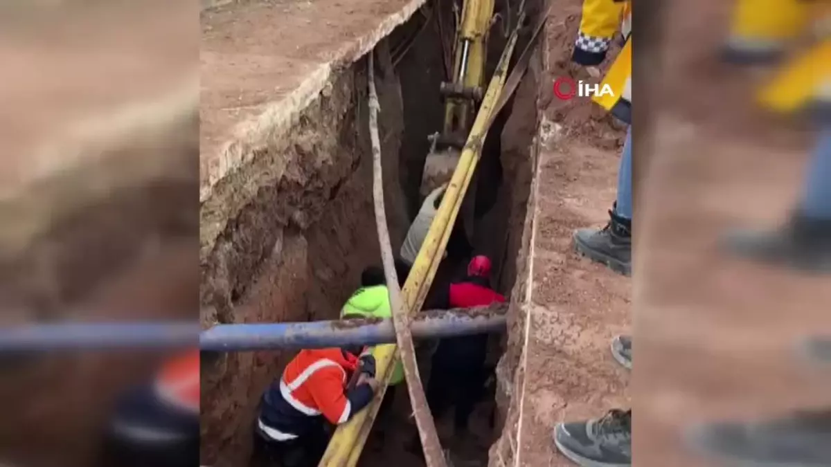 Doğubayazıt'ta işçiler göçük altında kaldı: 1 ölü
