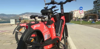 İzmir'de Elektrik Destekli Akıllı Bisiklet Paylaşım Sistemi Hizmete Girdi
