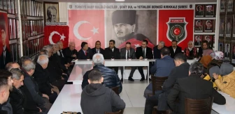 AK Parti Kırıkkale Milletvekili Mustafa Kaplan, şehit aileleri ve gazileri ziyaret etti