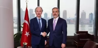 Dışişleri Bakanı Hakan Fidan, BM Genel Sekreteri'nin Suriye Özel Temsilcisi'ni kabul etti