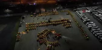 İstanbul'da şehitler için konvoy düzenlendi