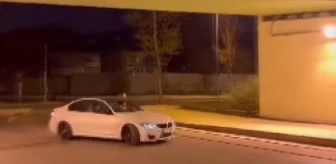 Kadıköy'de Drift Yapan Sürücü Yakalandı