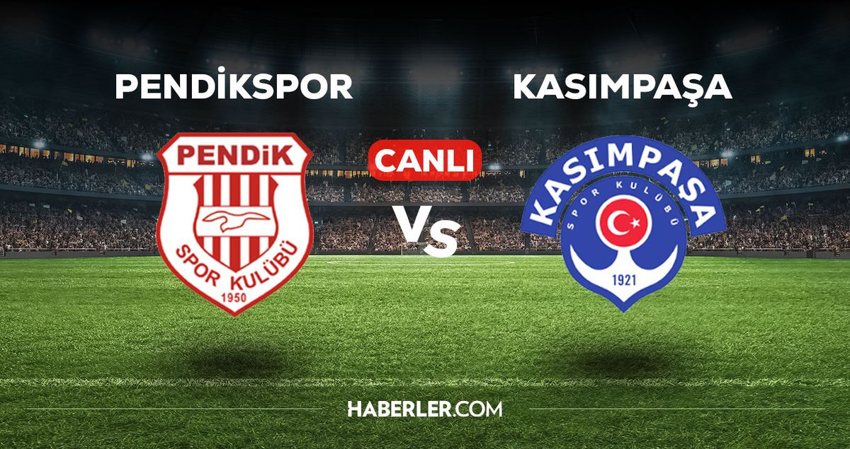 Pendikspor - Kasımpaşa maçı CANLI izle! Pendikspor - Kasımpaşa maçı canlı yayın izle! Nereden, nasıl izlenir?