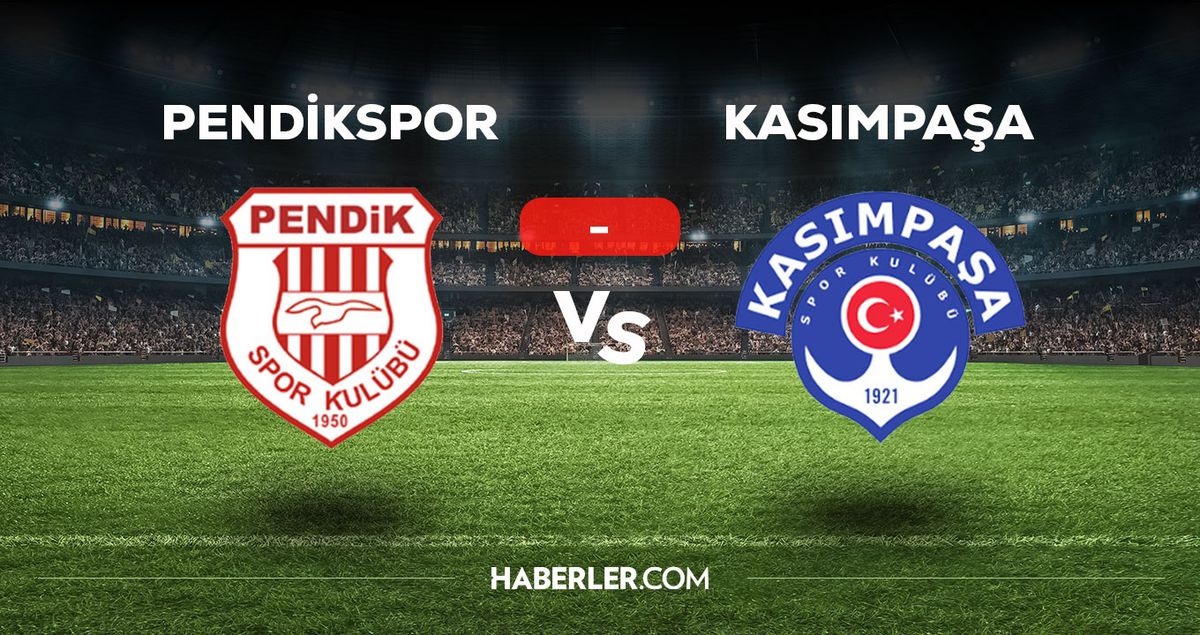 Pendikspor - Kasımpaşa maçı kaç kaç, bitti mi? MAÇ SKORU! Pendikspor - Kasımpaşa maçı kaç kaç, canlı maç skoru! Canlı maç anlatımı!
