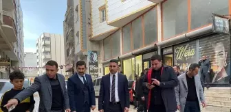 Suruç Kaymakamı ve Belediye Başkan Vekili İbrahim Güneş, çalışmaları denetledi ve esnafı ziyaret etti