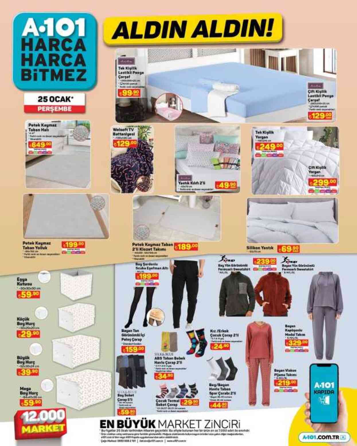 A101 AKTÜEL KATALOĞU 24-26 OCAK | A101'e gelen ürünler! A101 bu hafta katalog ürünleri neler? A101 fiyat listesi!