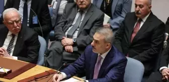 Dışişleri Bakanı Fidan, BM Güvenlik Konseyi'nde İsrail-Filistin barışı için çağrıda bulundu