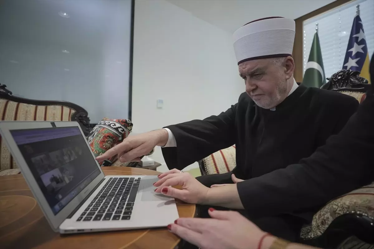 Bosna Hersek İslam Birliği Başkanı Husein Kavazovic, 2023 Yılının Kareleri oylamasına katıldı
