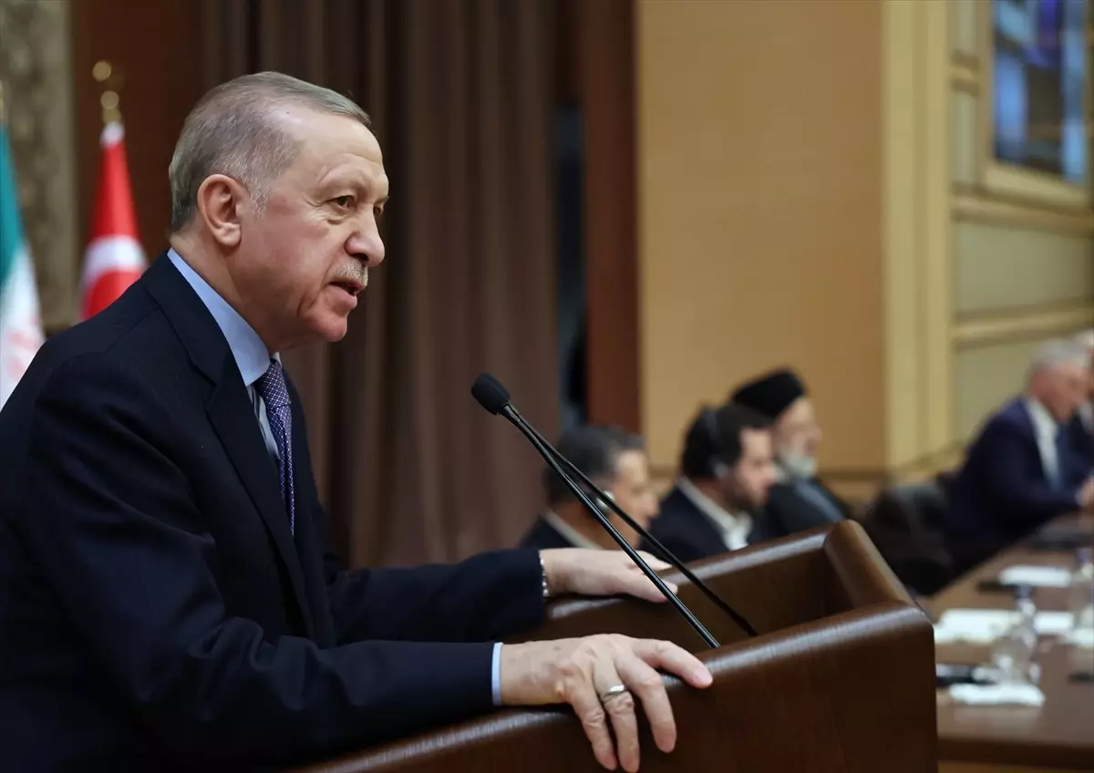 Cumhurbaşkanı Erdoğan: 'İran'la yeni sınır kapıları açılması gündemimizdedir.