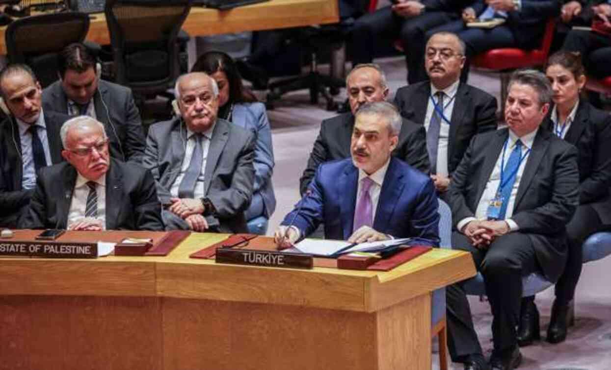 Dışişleri Bakanı Hakan Fidan, BM Güvenlik Konseyi'nde İsrail'e çağrı: Çözüm aramaya davet ediyorum