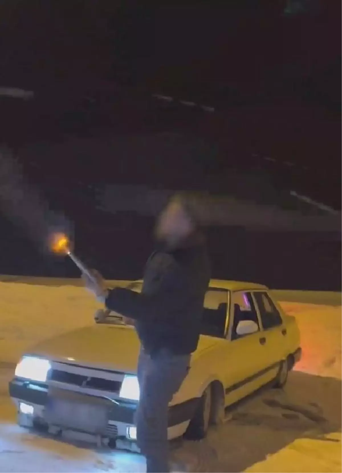 Trabzon'da Otomobilden Ateş Açan Sürücüye İdari Para Cezası