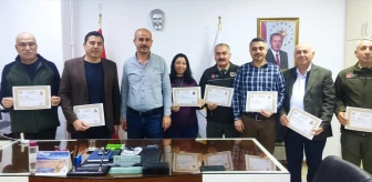 Tarsus Kaymakamlığı, Orman İşletme Müdürlüğü personeline başarı belgesi verdi