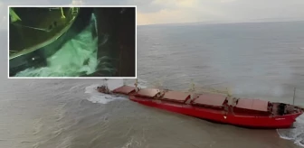 Şangay açıklarında batan gemideki korku dolu anlar kamerada: Allah'ım batıyoruz