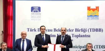 Türk Dünyası Belediyeler Birliği Yönetim Kurulu Toplantısı İstanbul'da Gerçekleştirildi