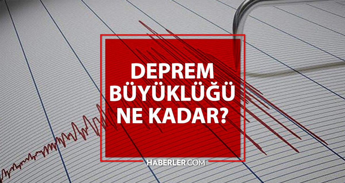 Az önce kaç büyüklüğünde deprem oldu? Malatya'da kaç şiddetinde, büyüklüğünde deprem oldu? SON DAKİKA MALATYA DEPREM!