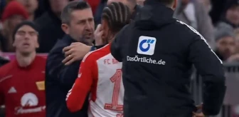 Bayern Münih maçında skandal! Trabzonspor'un eski hocası, Sane'ye yumruk attı