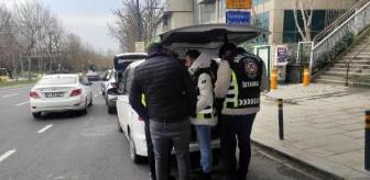 Beşiktaş'ta minibüs denetimi: Birçok sürücüye ceza