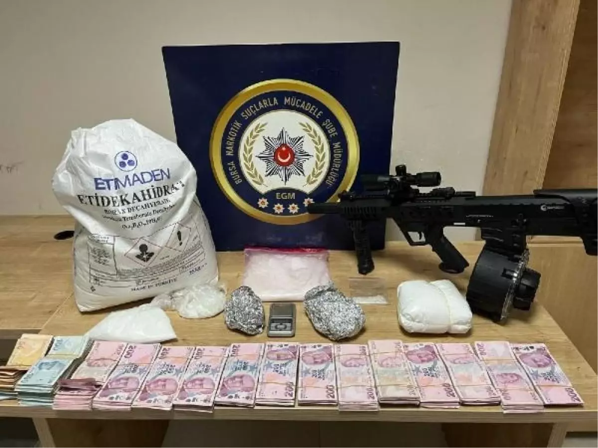 Bursa'da Uyuşturucu Ticareti Yapan Şüpheli Yakalandı