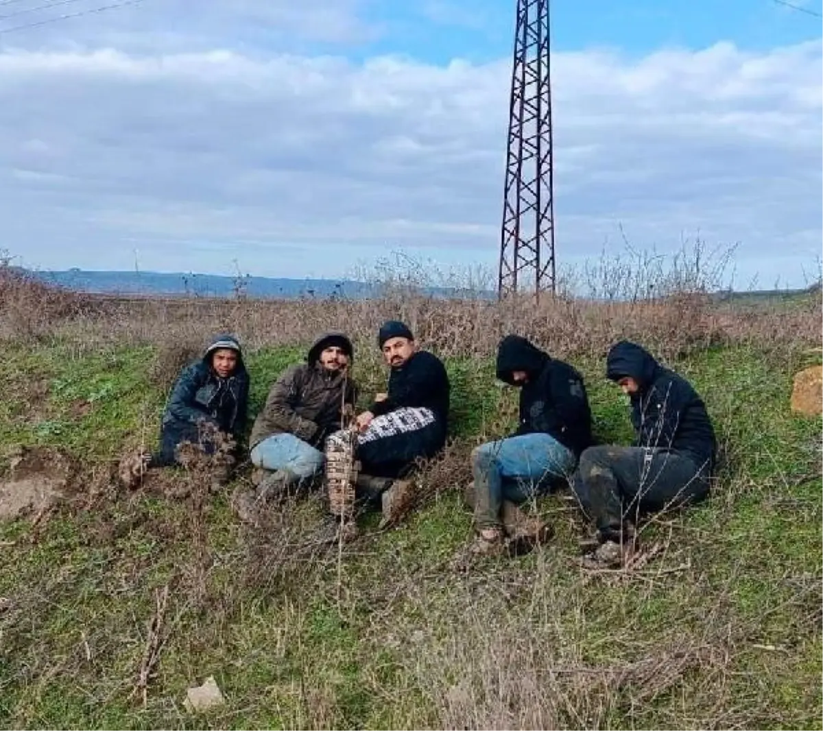 Edirne'de 21 kaçak göçmen yakalandı