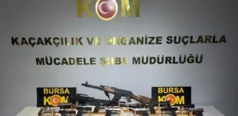 Bursa'da Ruhsatsız Silah Operasyonu: 2 Şüpheli Yakalandı