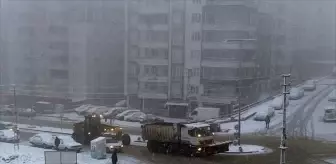 Adıyaman'ın Çelikhan ve Besni ilçelerinde kar yağışı etkiliyor