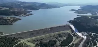Çanakkale Bayramiç Barajı'nın su seviyesi yüzde 100'e ulaştı