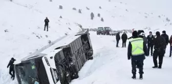 Sivas'ta Otobüs Kazası