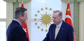Cumhurbaşkanı Erdoğan, İngiltere Dışişleri Bakanı Cameron ile Görüştü