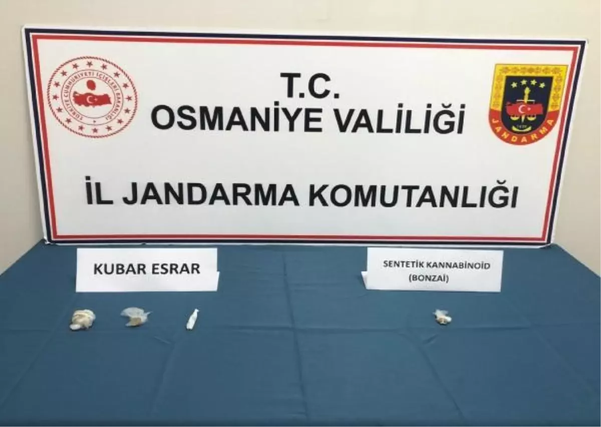 Osmaniye'de Uyuşturucu ve Kaçak Sigara Operasyonu