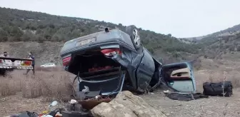 Tokat'ın Turhal ilçesinde trafik kazasında 3 kişi yaralandı