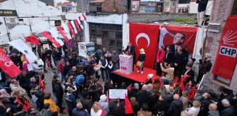 CHP Ayvalık Belediye Başkanı Mesut Ergin, halkla buluştu