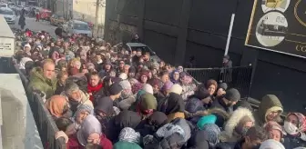Ev eşyaları mağazasında izdiham yaşandı