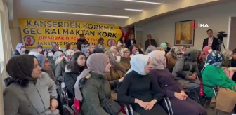 Diyarbakır'da vatandaşlar kansere karşı bilinçlendiriliyor
